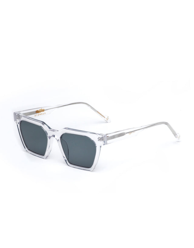 AGE Eyewear Useage Large Clear Sunglasses