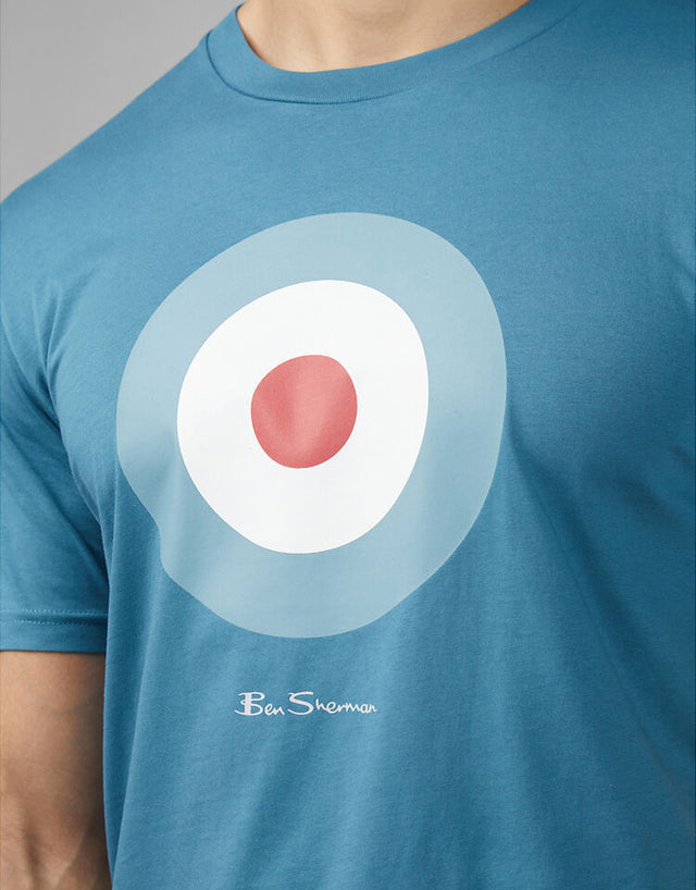 Ben Sherman Signature Target Teal T-Shirt