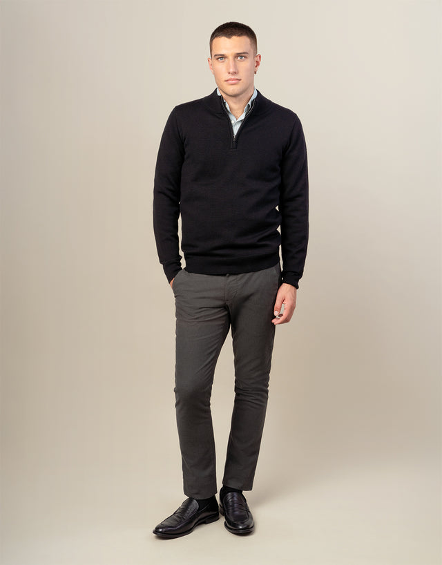 Soho Green Birdseye Chinos