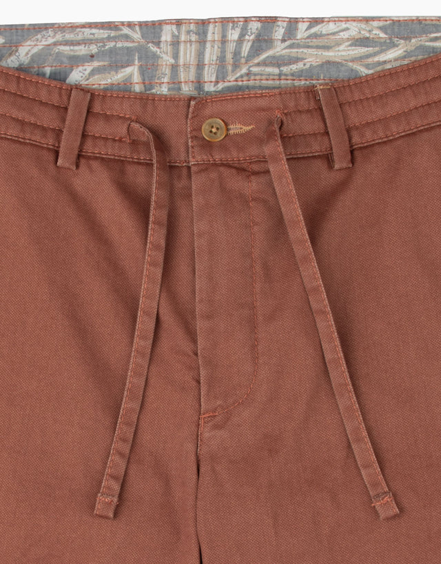 Island Terracotta Drawstring Shorts