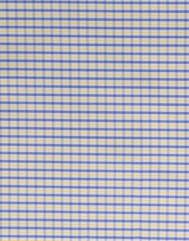 London Yellow & Blue Check Shirt