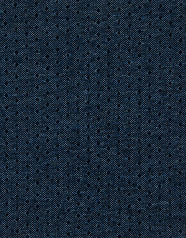 London Navy Dot Knitted Shirt