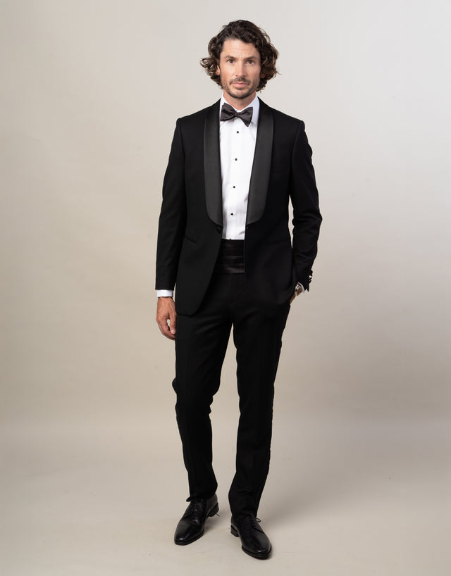 Bryan Jet Black Shawl Tuxedo