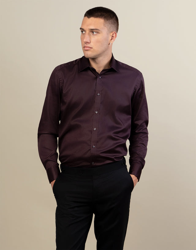 London Maroon Shirt