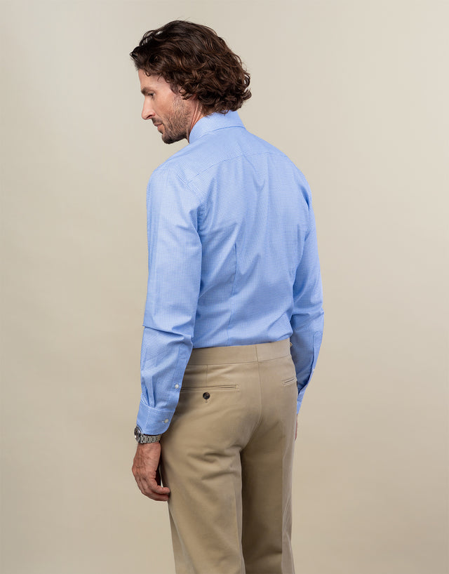 Banks Blue Microdesign Shirt