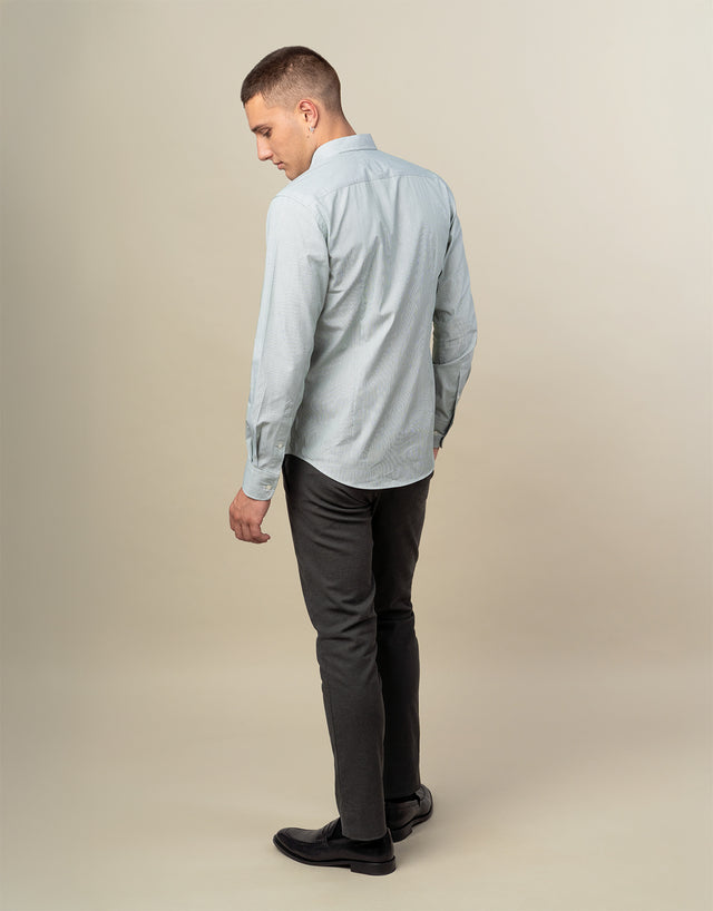 Soho Green Birdseye Chinos