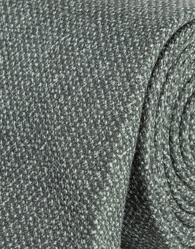 Sage Green Textured Print Silk Tie