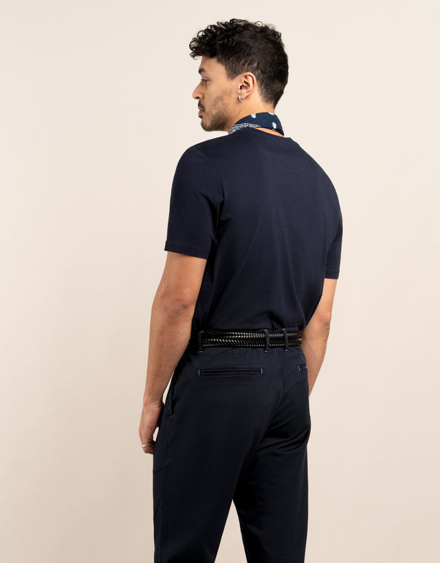 Sorrento Navy T-Shirt