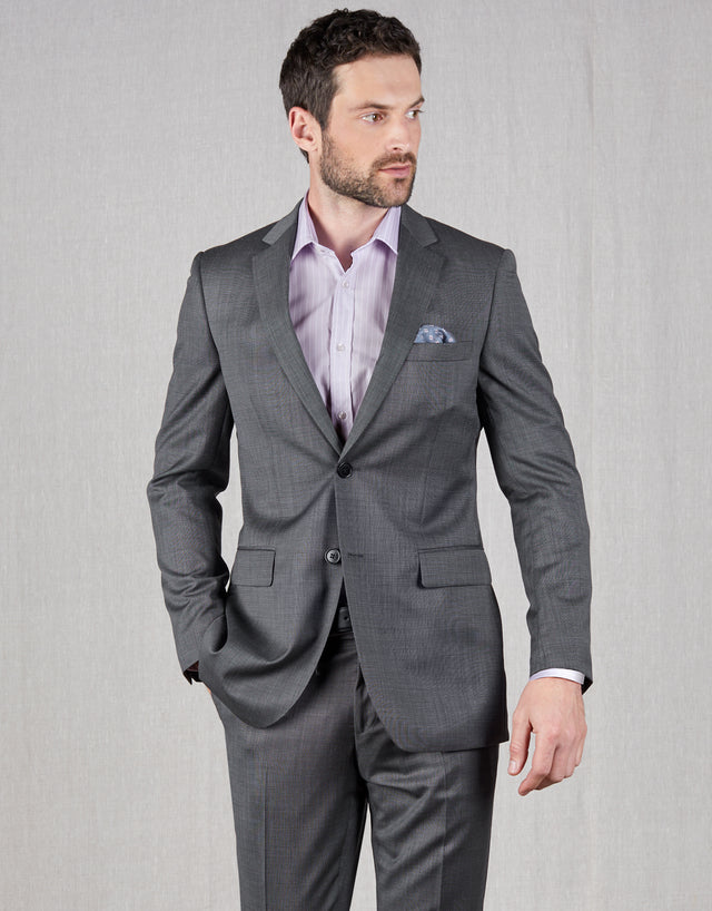 Cooper Grey Nailhead Two Trouser Suit