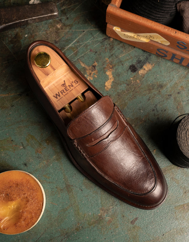 Boston Brown Penny Loafer