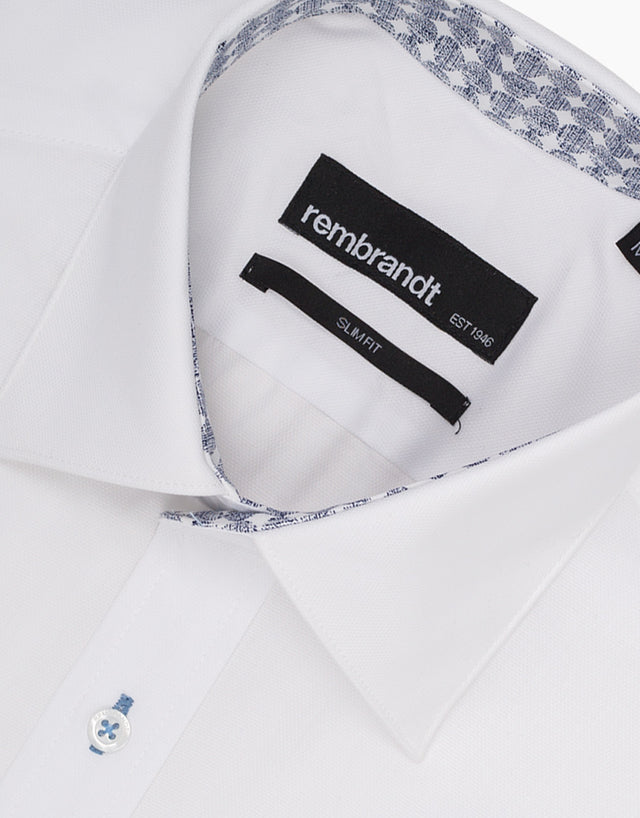 Barbican White Oxford Shirt