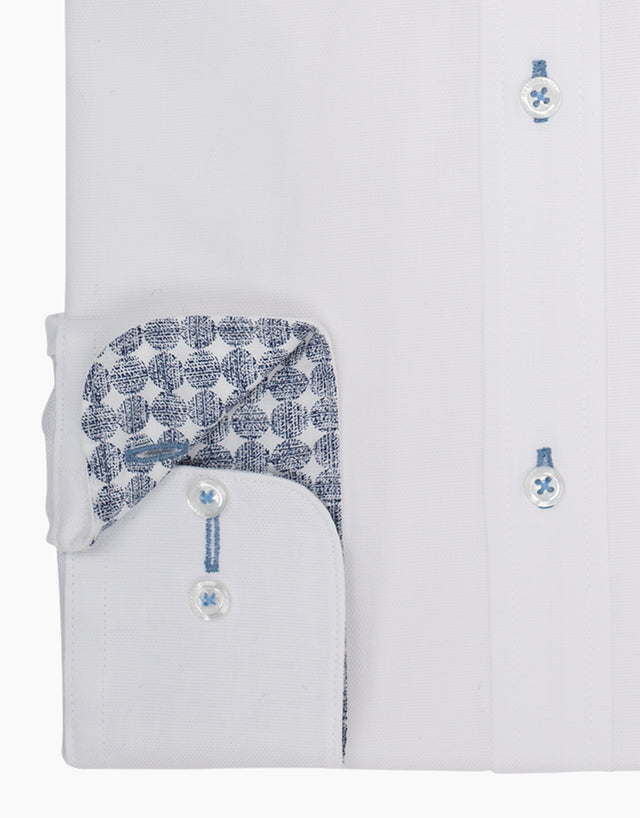 Barbican White Oxford Shirt