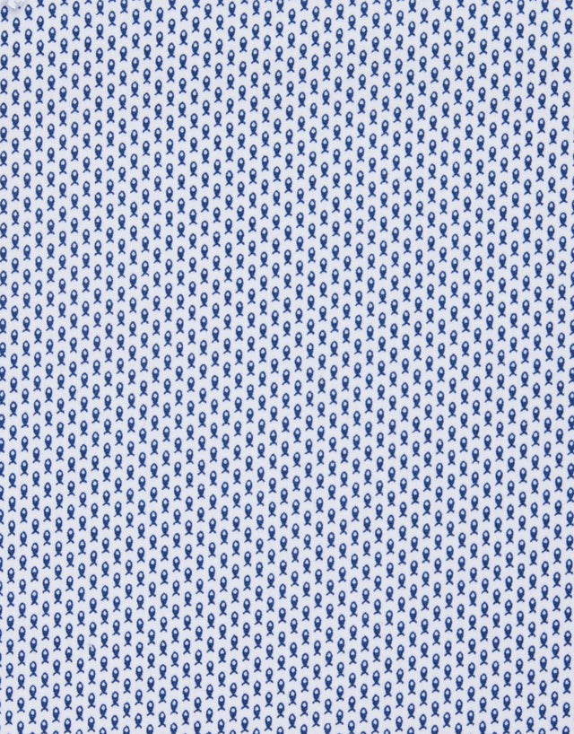 Waihi Blue Fish Short Sleeve Shirt
