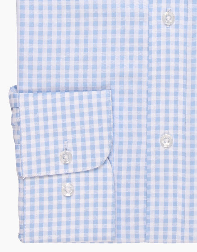 Sinatra Blue Gingham Shirt