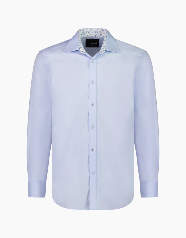 Barbican Light Blue Smart Casual Shirt