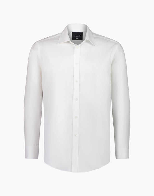 London white textured shirt