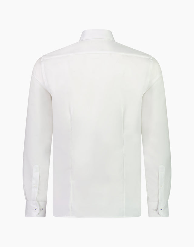 Banks White Twill Tailored Shirt